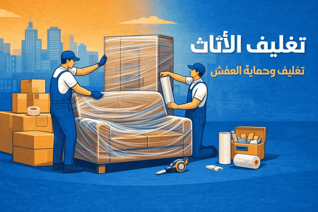 تغليف الأثاث- شركة الخبير