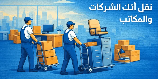 نقل أثاث الشركات والمكاتب